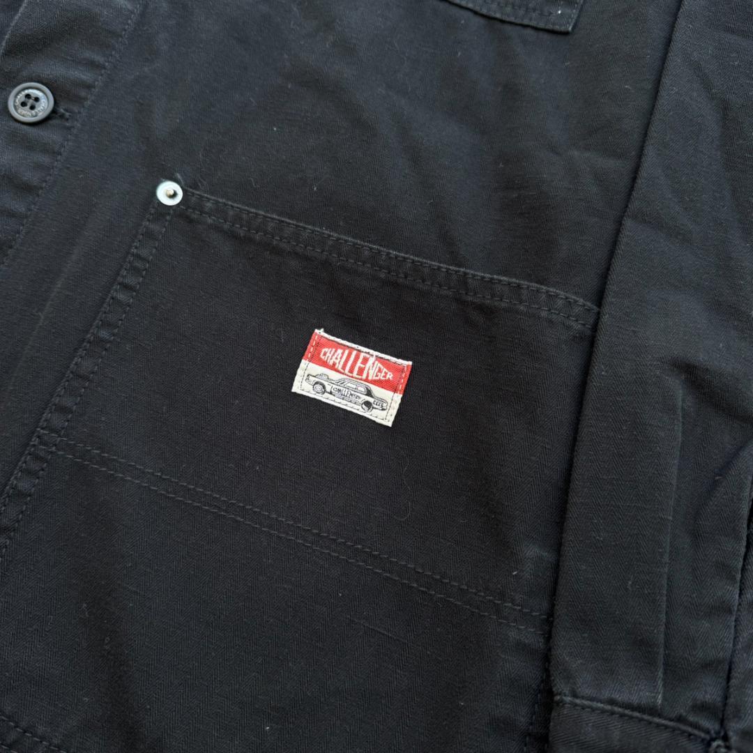 CHALLENGER シャツジャケット L 新品未使用 黒 チャレンジャー