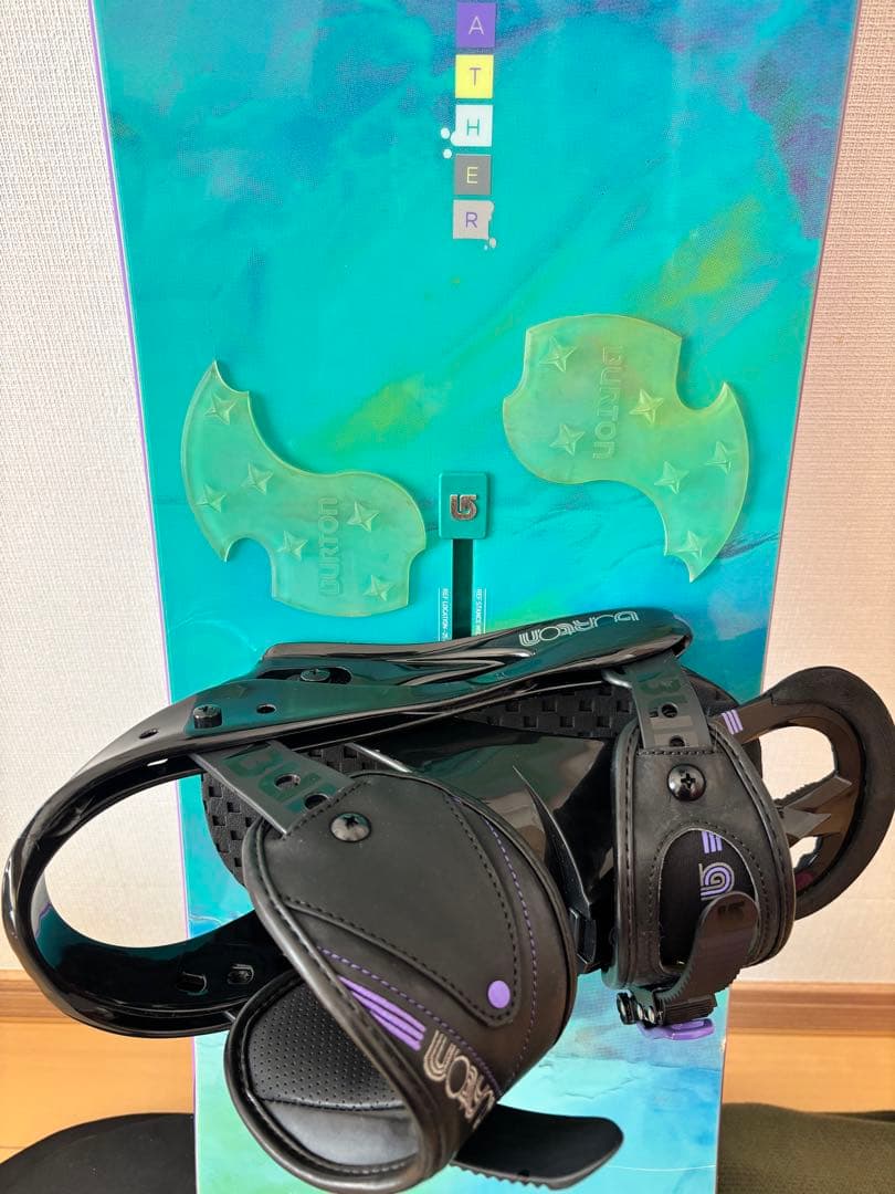 ★本日限定価格★Burtonスノボ4点セット　板　ブーツ　バインディング　カバー