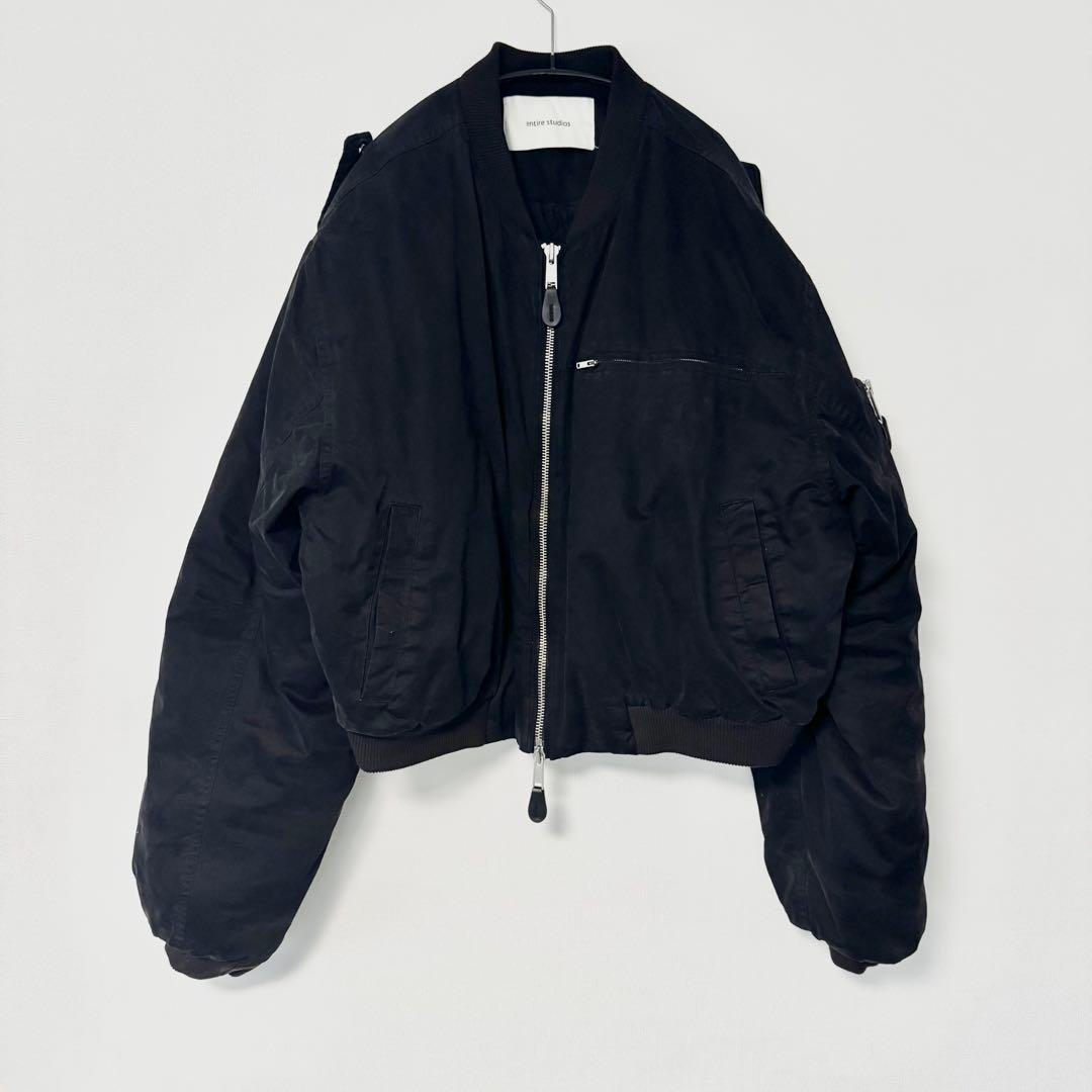 ジャケット・アウター entire studios A-4 bomber iron XL