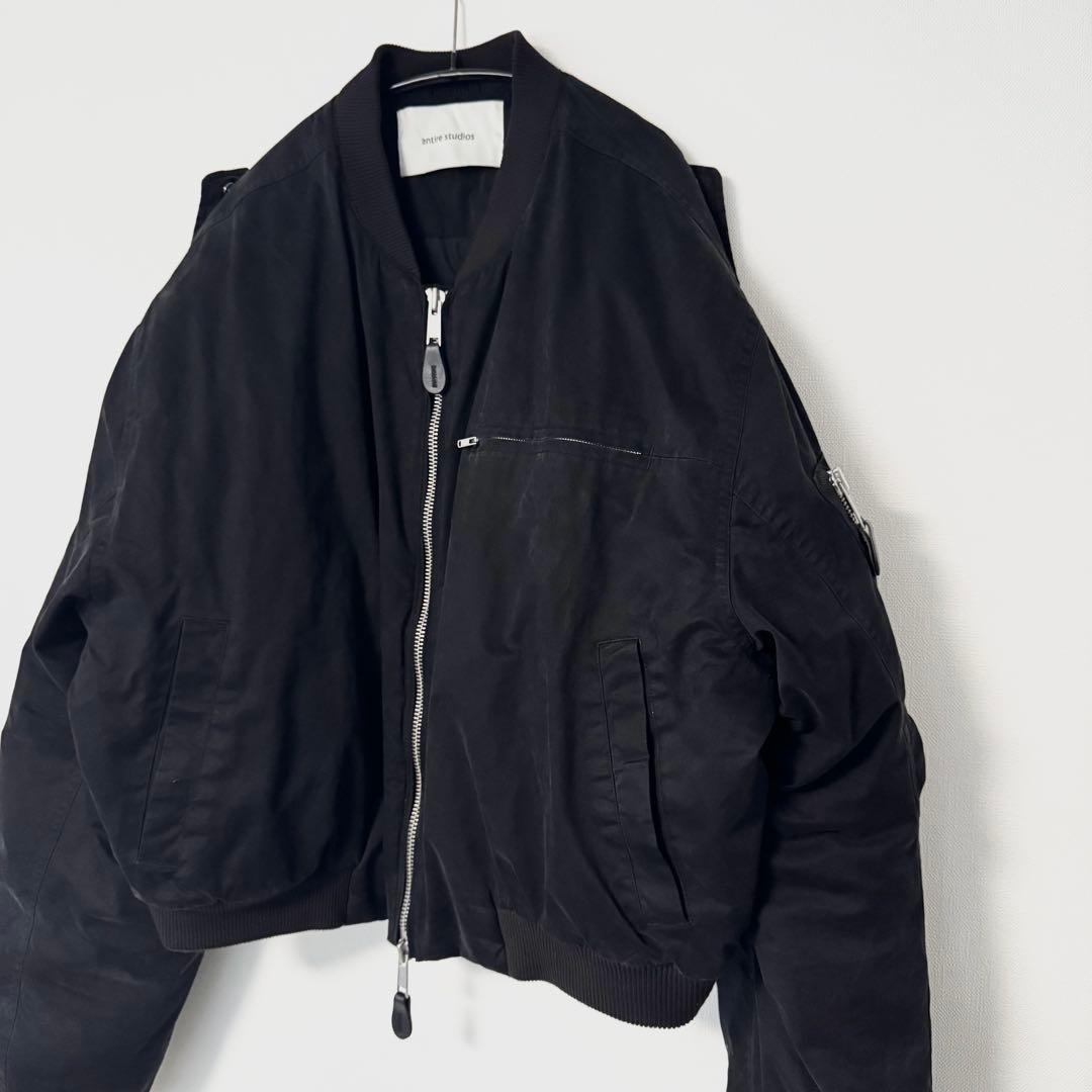 ジャケット・アウター entire studios A-4 bomber iron XL