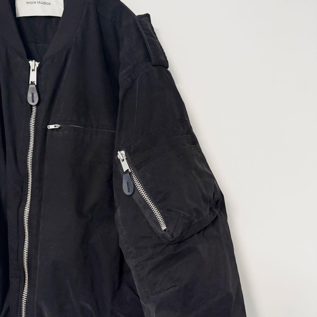 ジャケット・アウター entire studios A-4 bomber iron XL