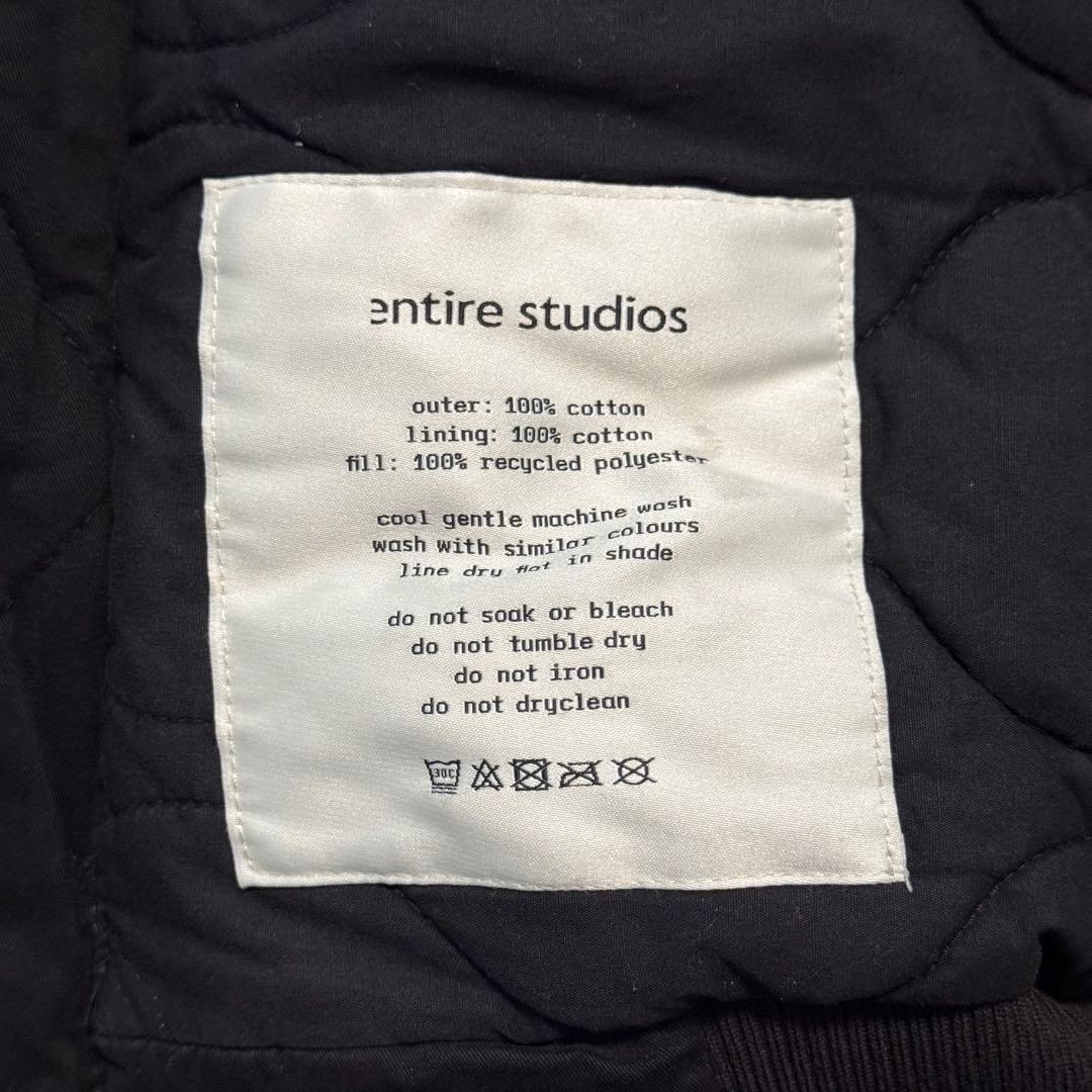ジャケット・アウター entire studios A-4 bomber iron XL