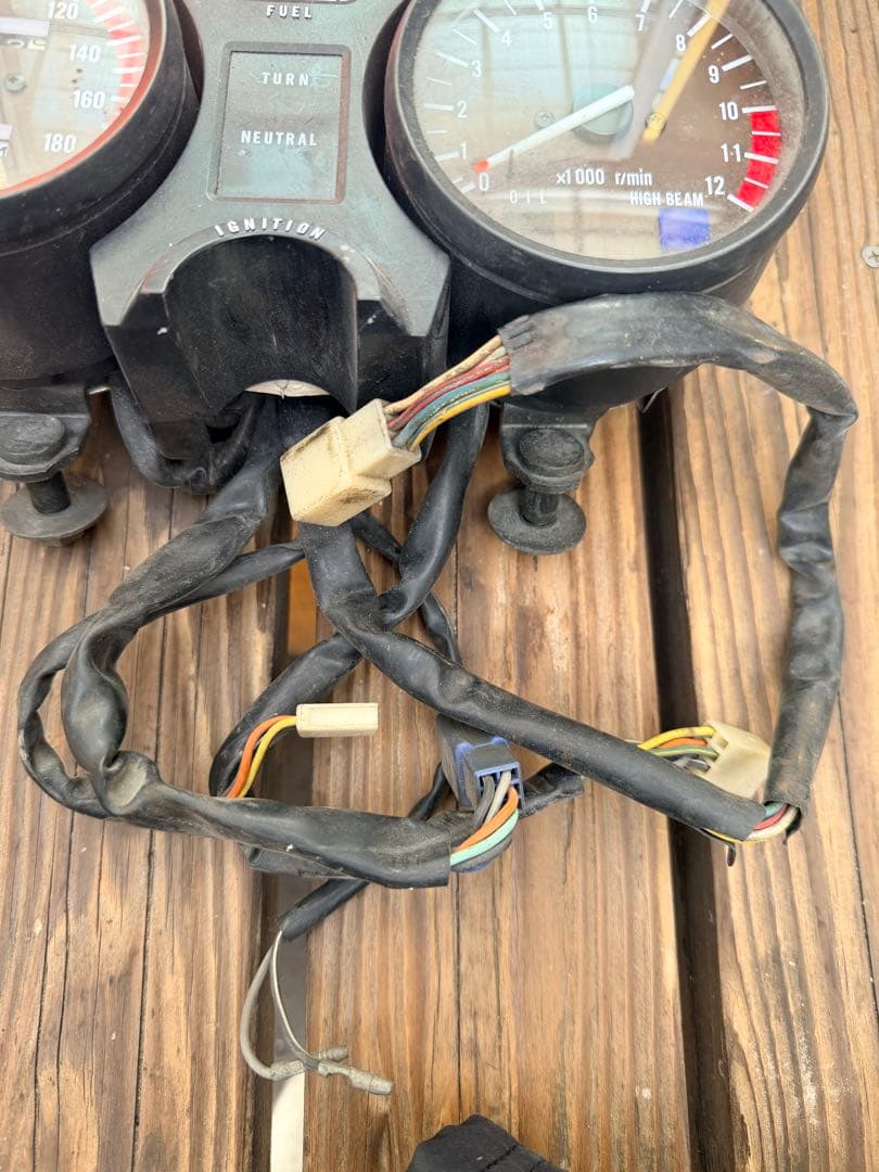 GSX400F バイクメーター