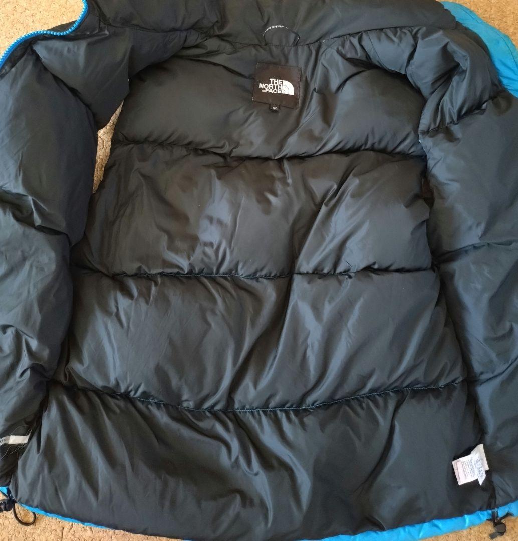 THE NORTH FACE ヌプシダウンベスト 青　sizeS　700FP