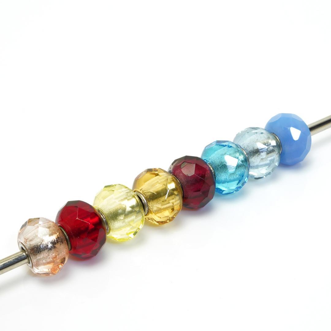 トロールビーズ 8点 セット クリア LAA シルバー 925