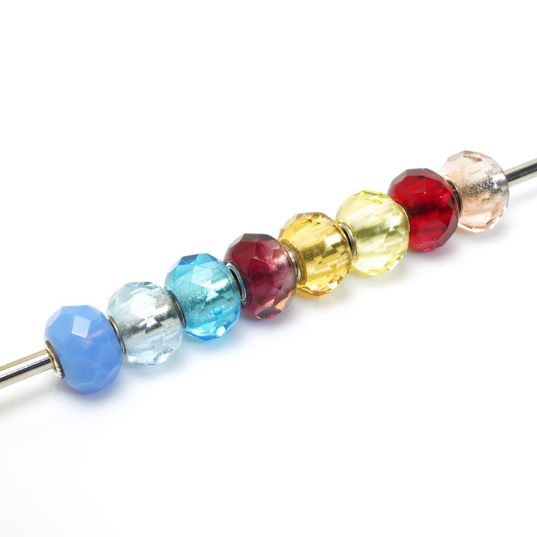 トロールビーズ 8点 セット クリア LAA シルバー 925