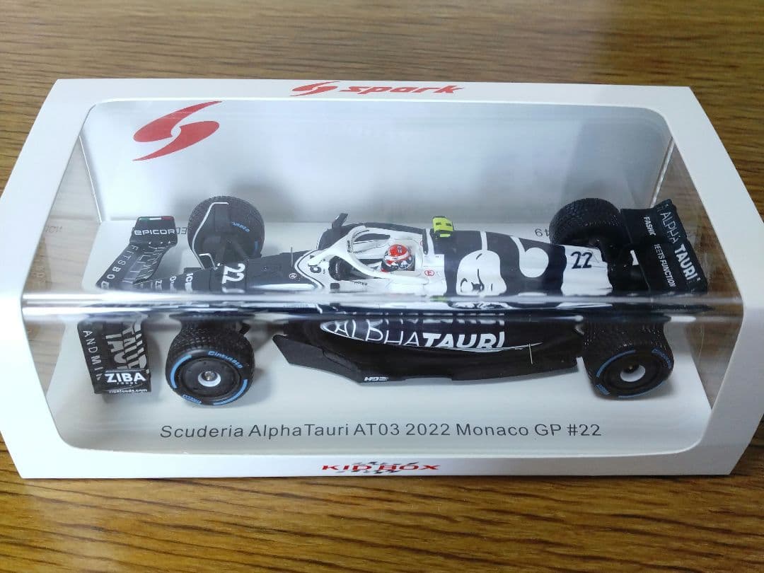 ミニカー SPARK 1/43 AlphaTauri AT03 TSUNODA
