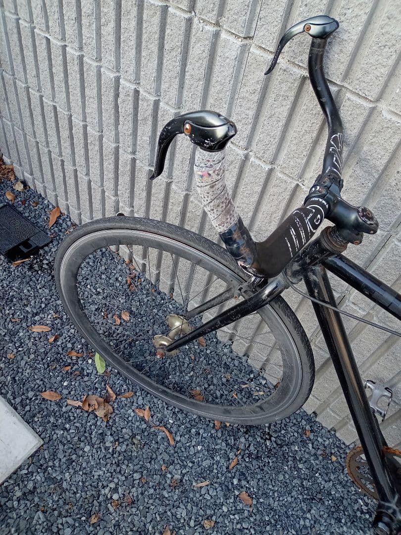 ピストバイク　クロスバイク　黒　千葉市