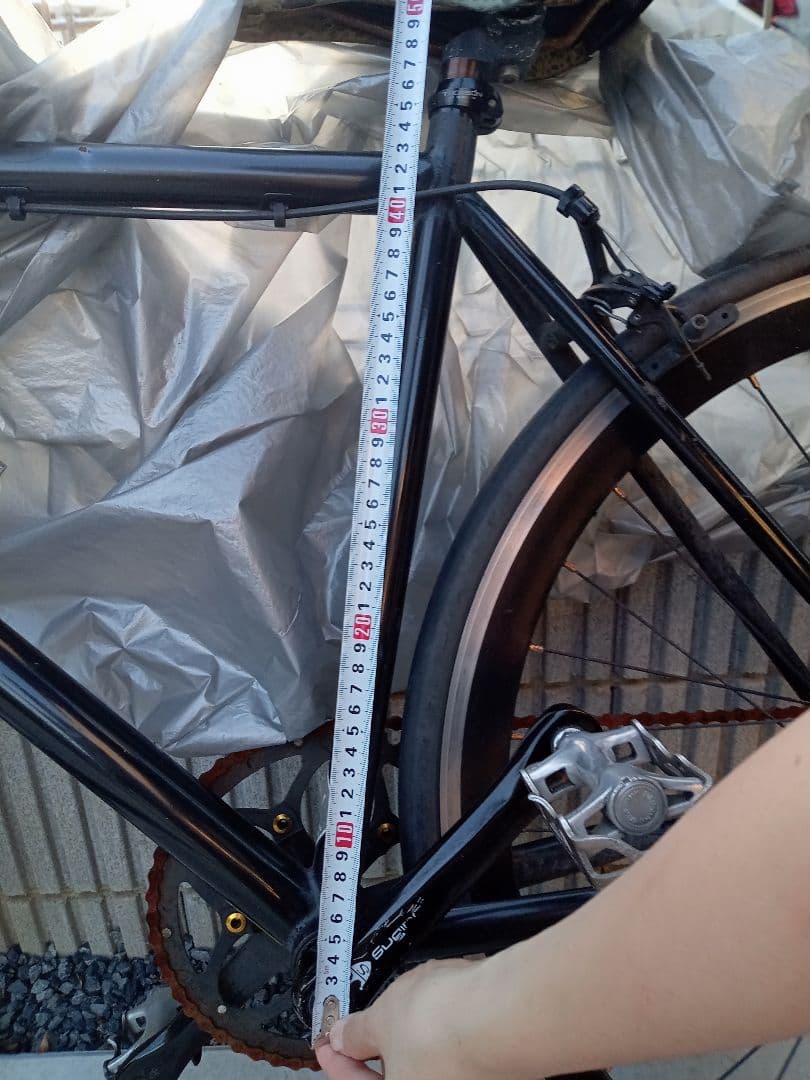 ピストバイク　クロスバイク　黒　千葉市