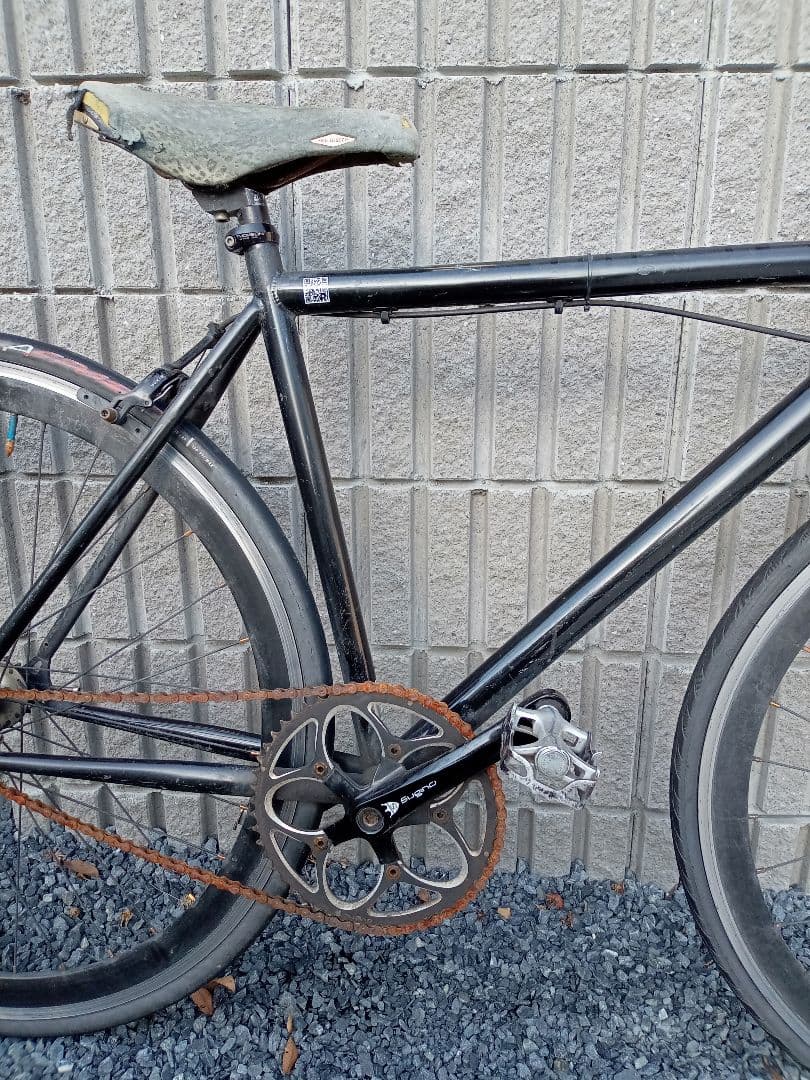 ピストバイク　クロスバイク　黒　千葉市