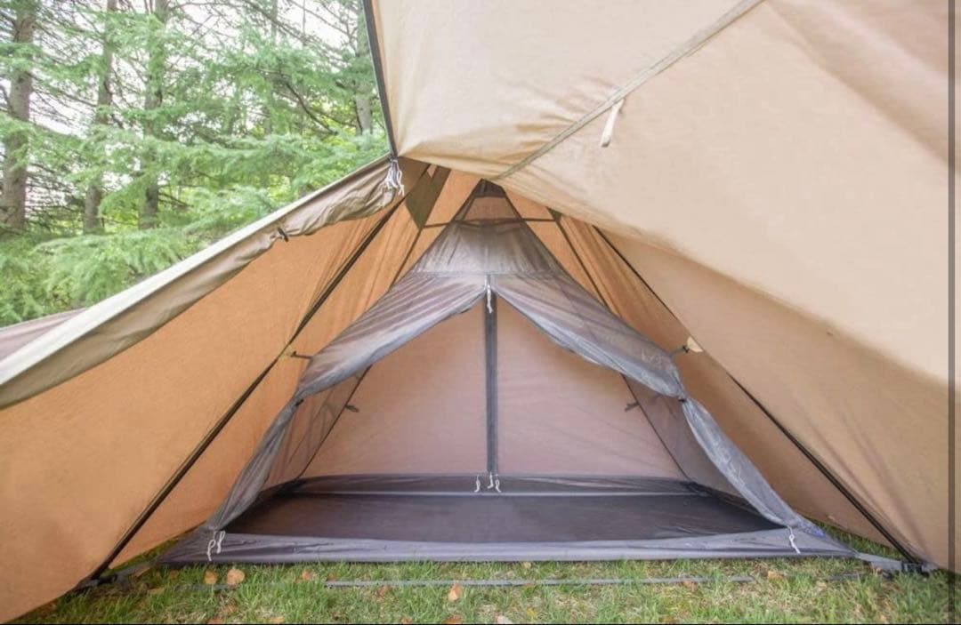 【未使用品】WHOLE EARTH テント EARTH PYNOMAD ベージュ