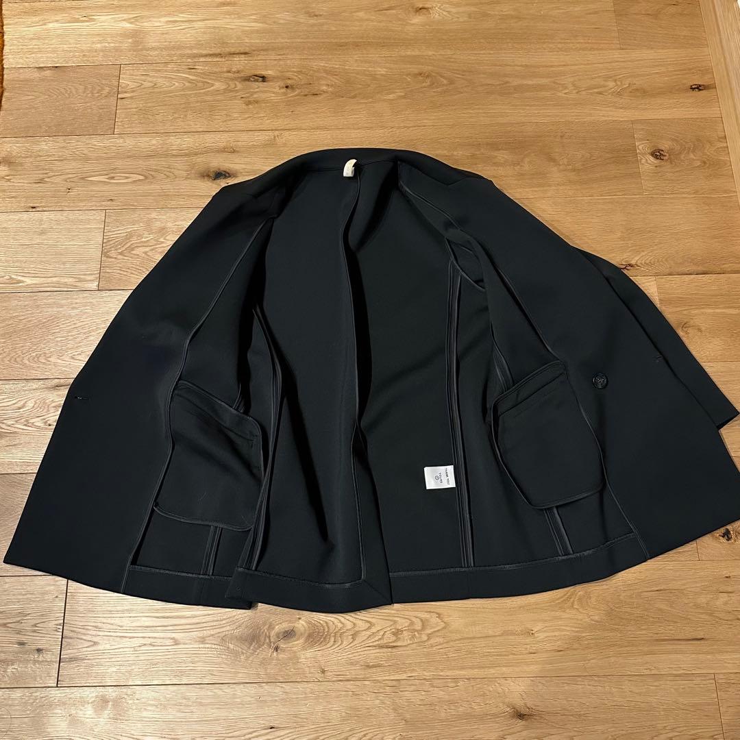 【野沢和香さん】WE'RTHY ダブル ジャケット ブラック