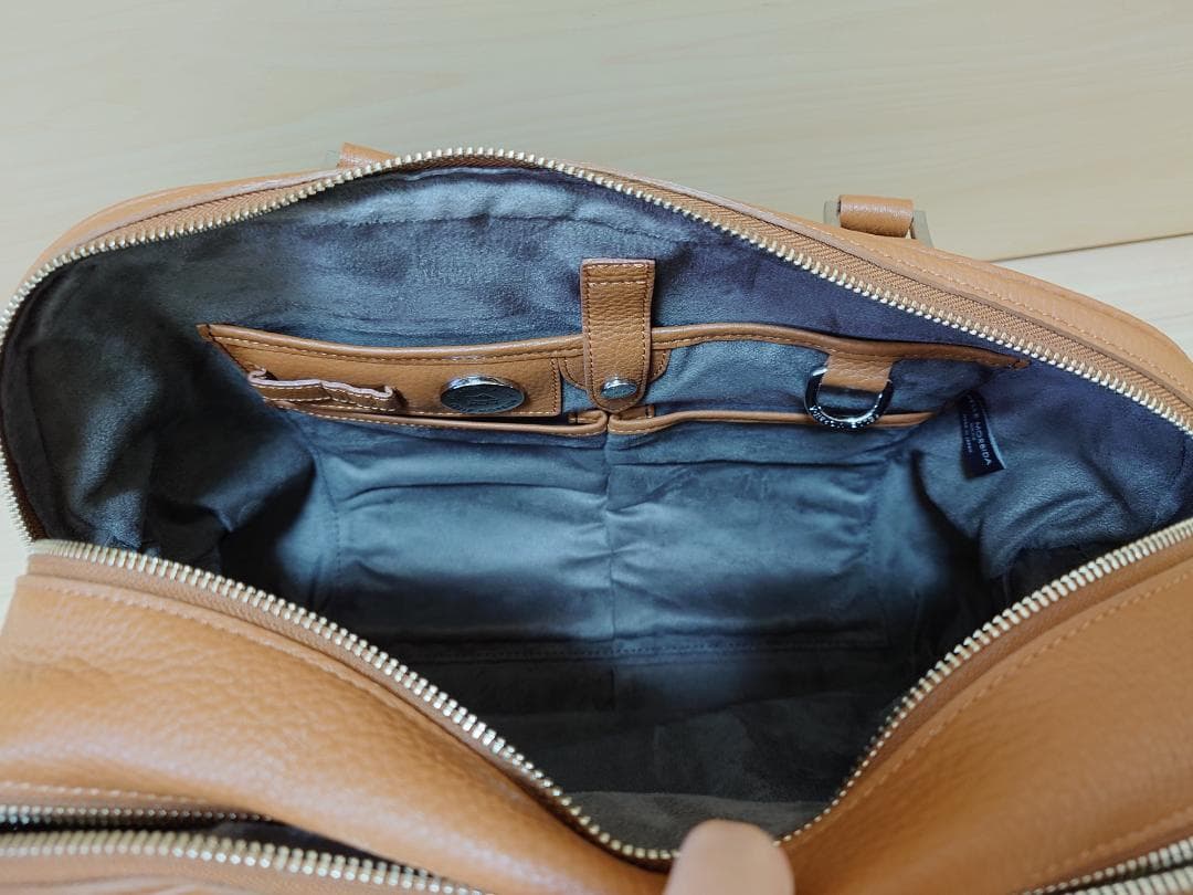 【廃番・希少】PELLEMORBIDA ペッレモルビダ ボストンバッグ キャメル