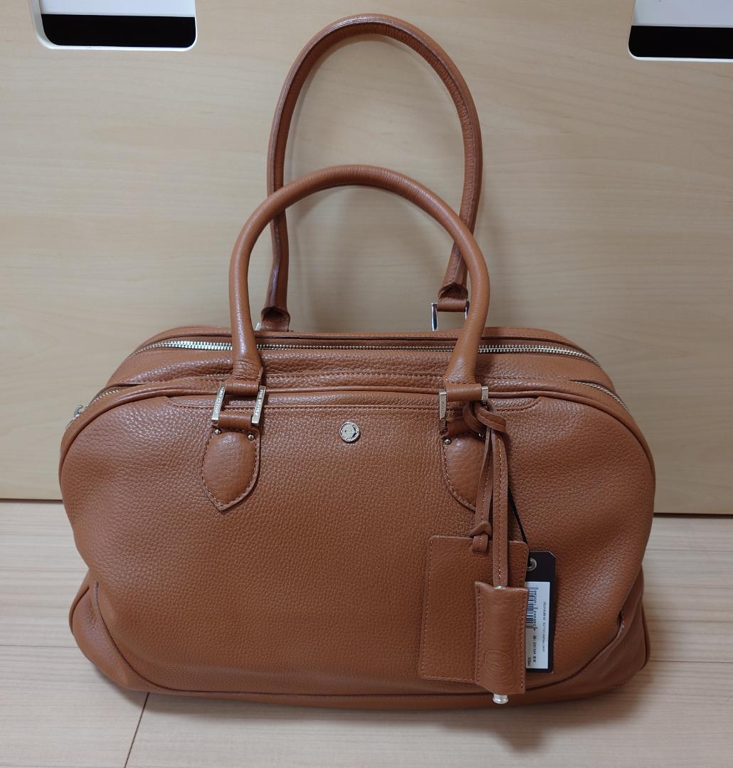 【廃番・希少】PELLEMORBIDA ペッレモルビダ ボストンバッグ キャメル