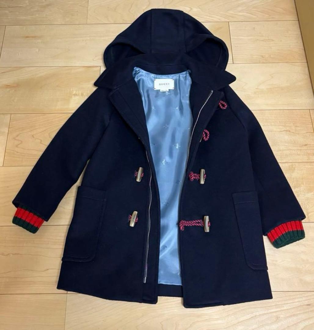 【美品】GUCCI ダッフルコート　6歳：身長116cm相当対応