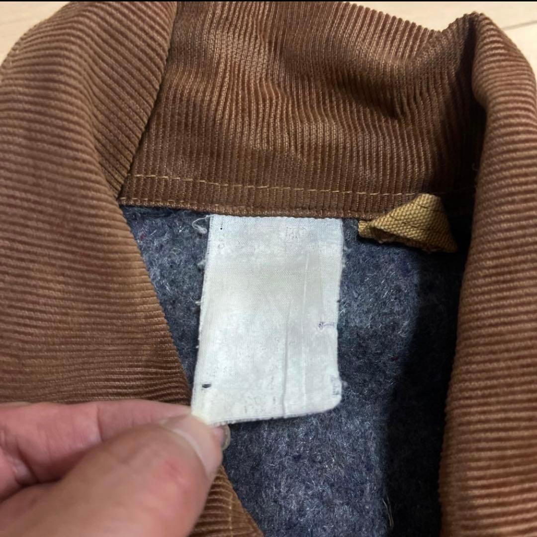 80s USA Carhartt ミシガンチョアコート カバーオール フェード