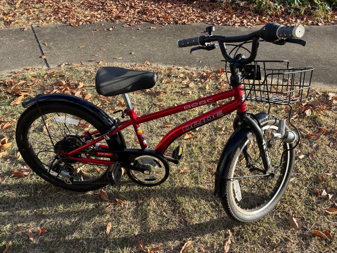 アサヒサイクル　DRIDE Beat 20インチ 前カゴ付き