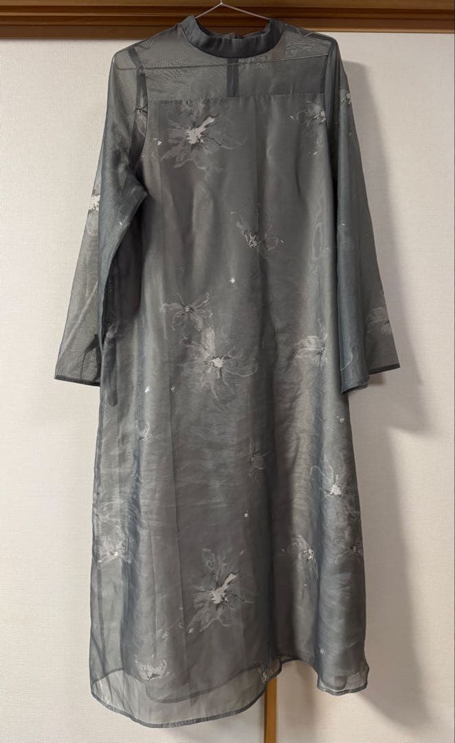 【willfully】big flower print OP