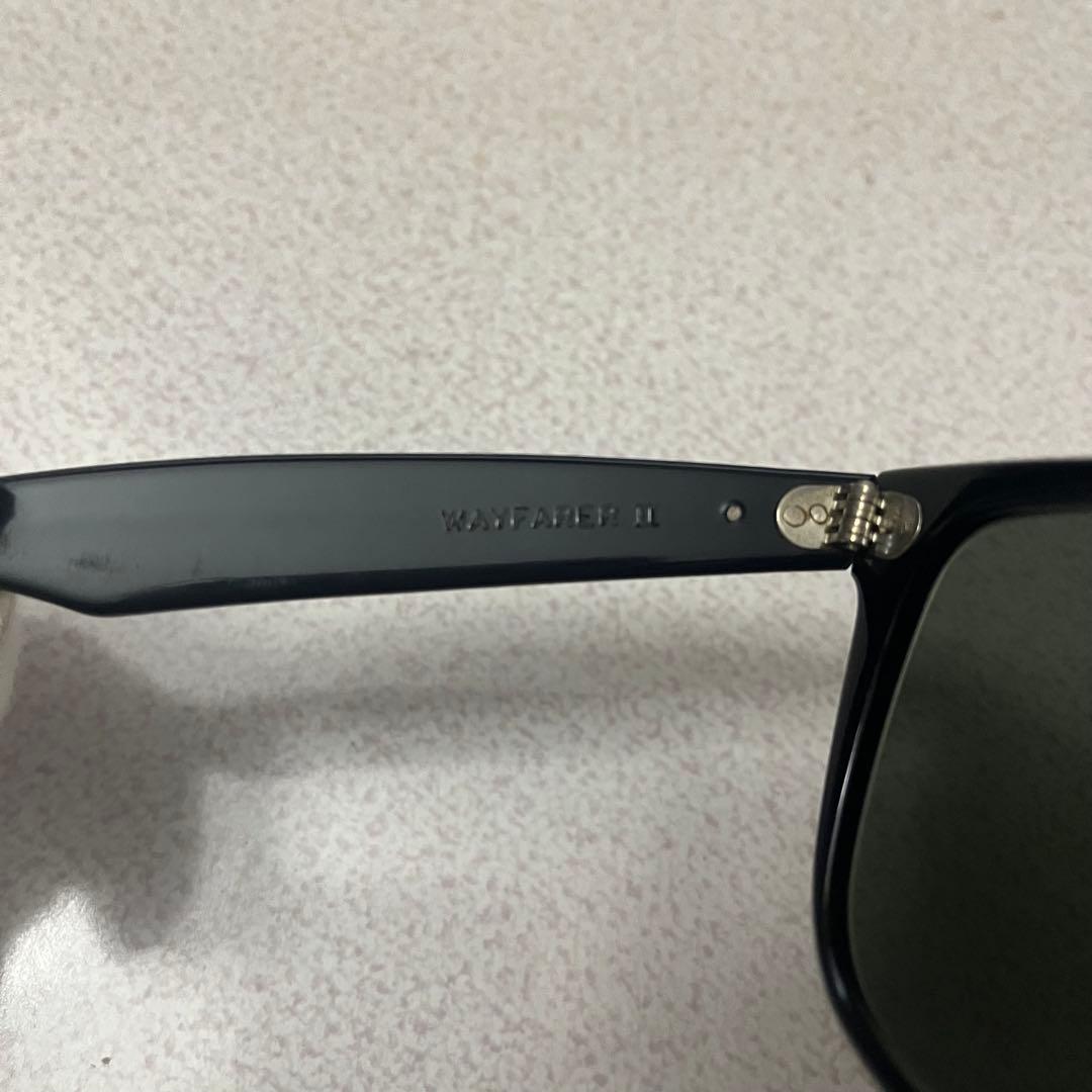 度入り Ray-Ban レイバン WAYFARER II B&Lサングラス 美品