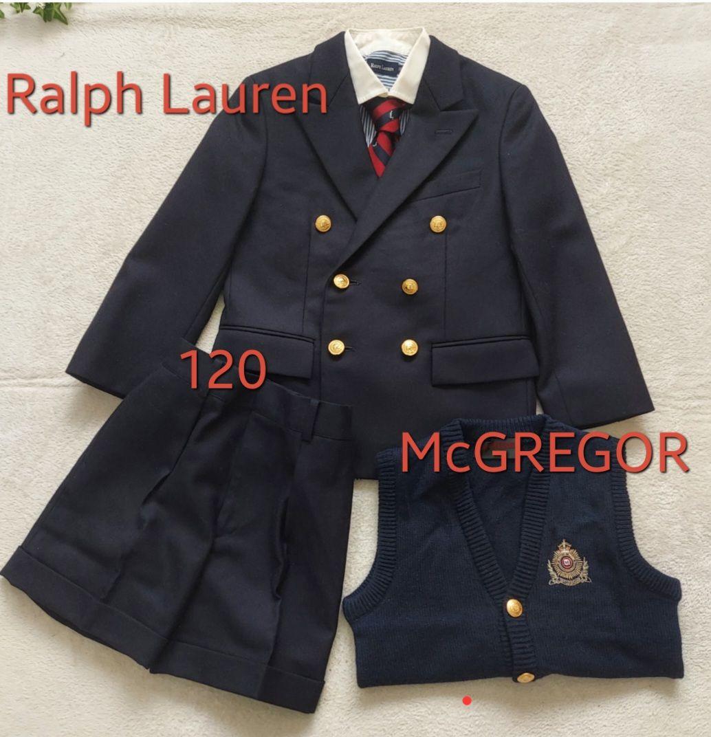 ✨Ralph Lauren／男の子フォーマルスーツ ★ベスト★ネクタイ★シャツ