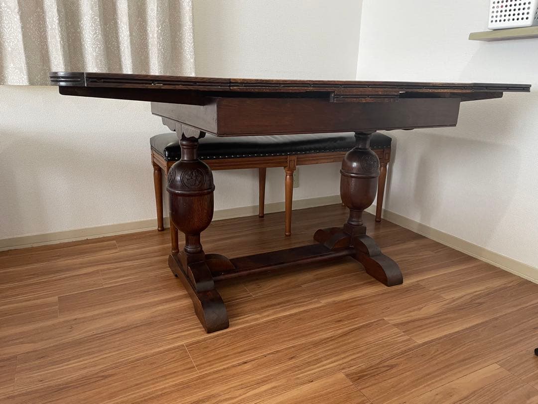 ドローリーフテーブル　英国　アンティーク