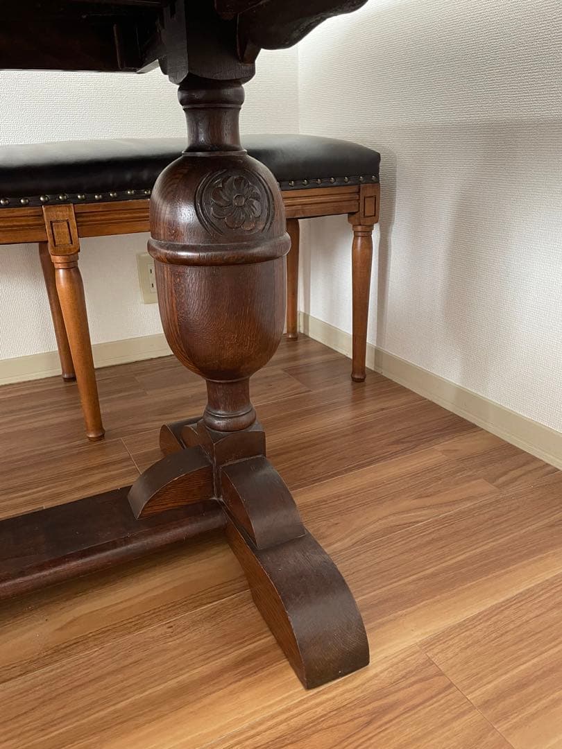 ドローリーフテーブル　英国　アンティーク