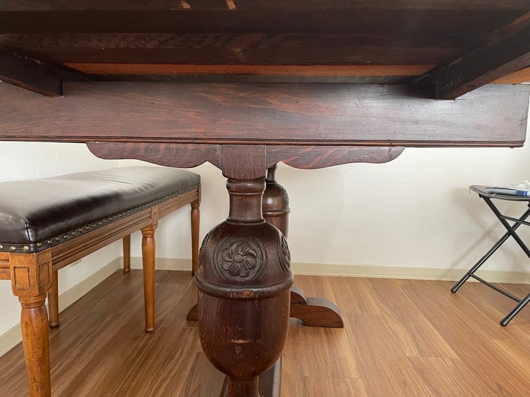 ドローリーフテーブル　英国　アンティーク