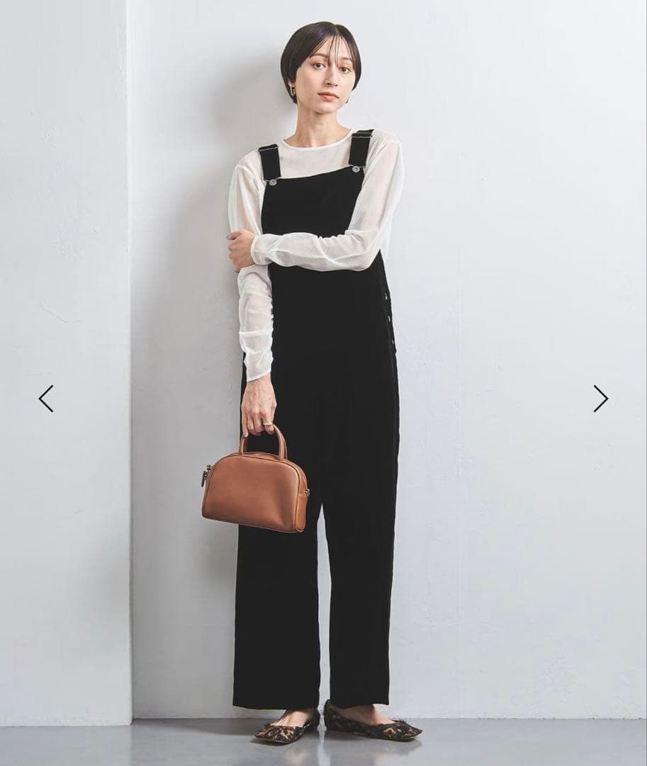 美品！ユナイテッドアローズ ベロアサロペット