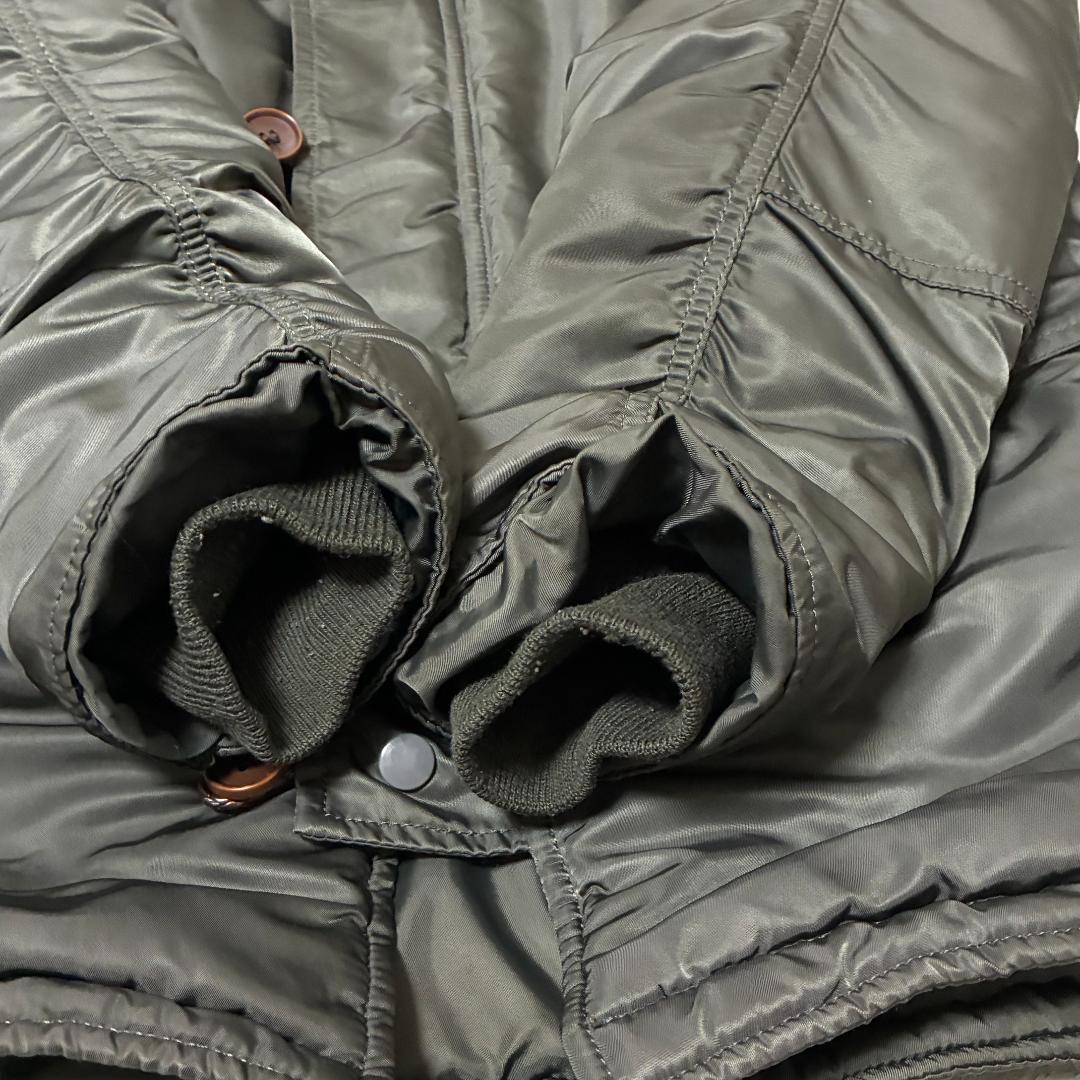 ALPHA ジャーナルスタンダード 別注 N-3B ミリタリージャケット カーキ