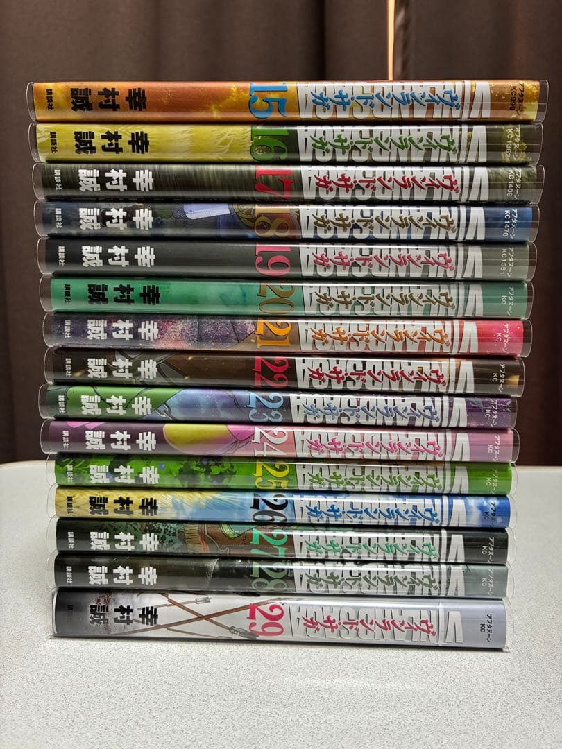 極美品　新品購入品　ヴィンランド・サガ　全巻セット　全巻クリアカバー。