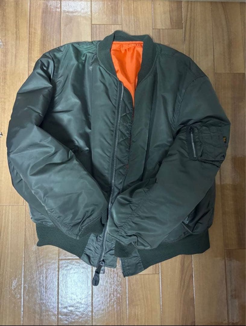 ALPHA INDUSTRIES 90sUSA製 MA-1 フライトジャケット