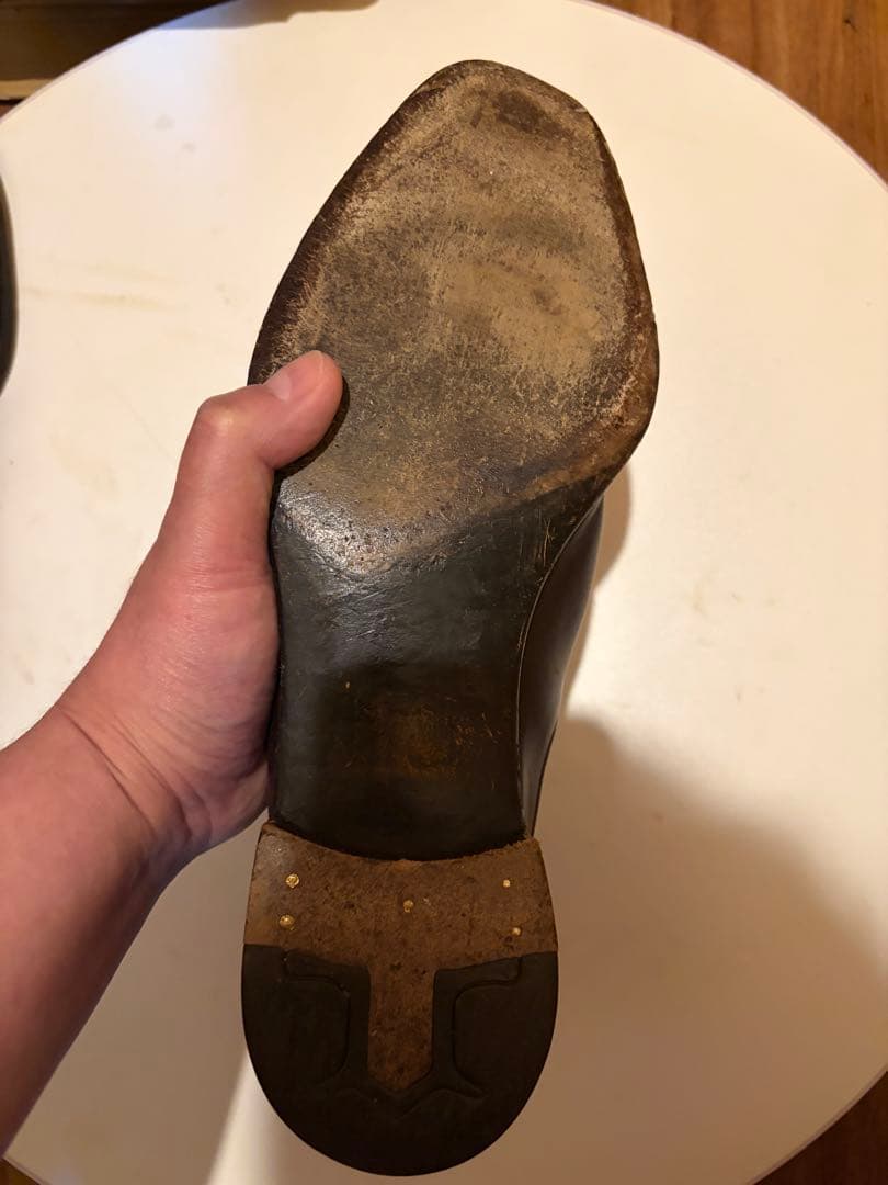 JOHN LOBB バーガンディー サイドゴアブーツ