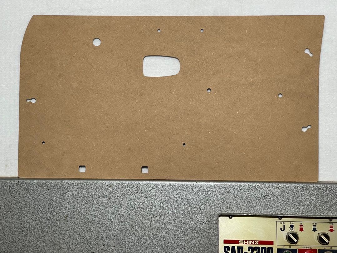 undergroundサニトラGB122 用フロント左右ドア内張りブラック