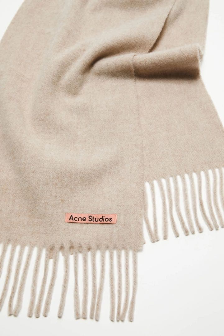 【美品】Acne Studios フリンジマフラー
