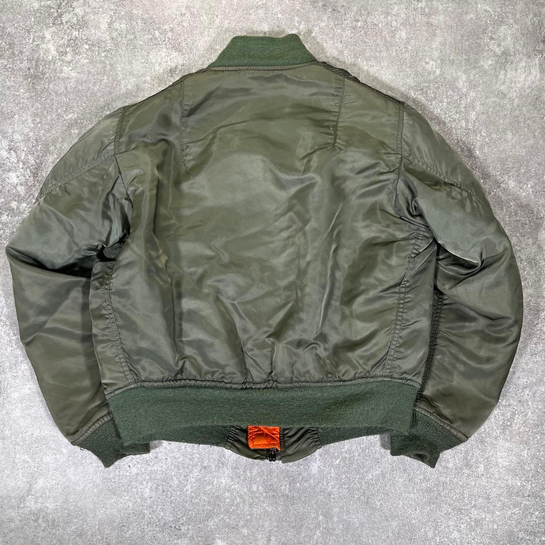 USA製　90年代　アルファ　MA-1 フライトジャケット　IDEAL サイズS