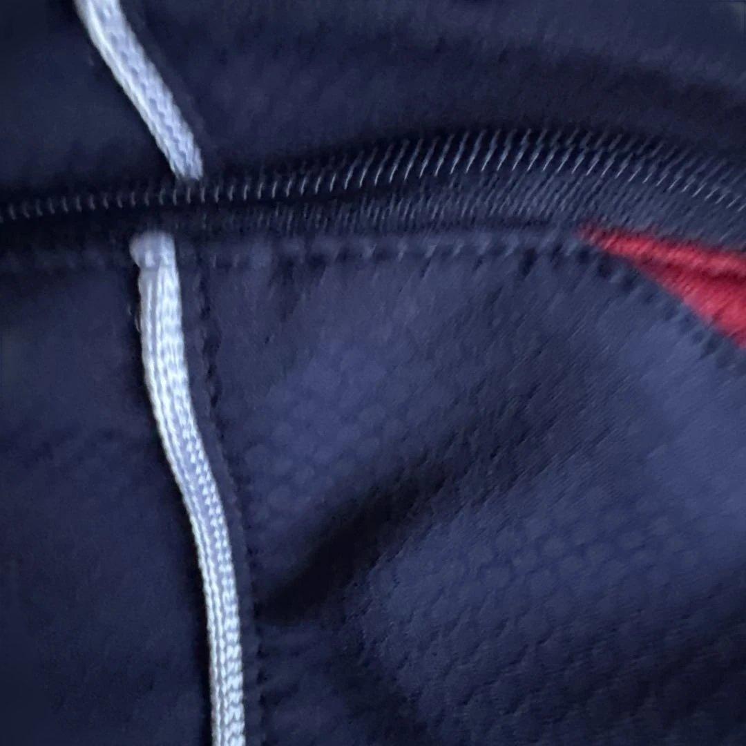 レア　北京2008五輪 日本代表 ASICS公式ジャージパンツ ネイビー赤