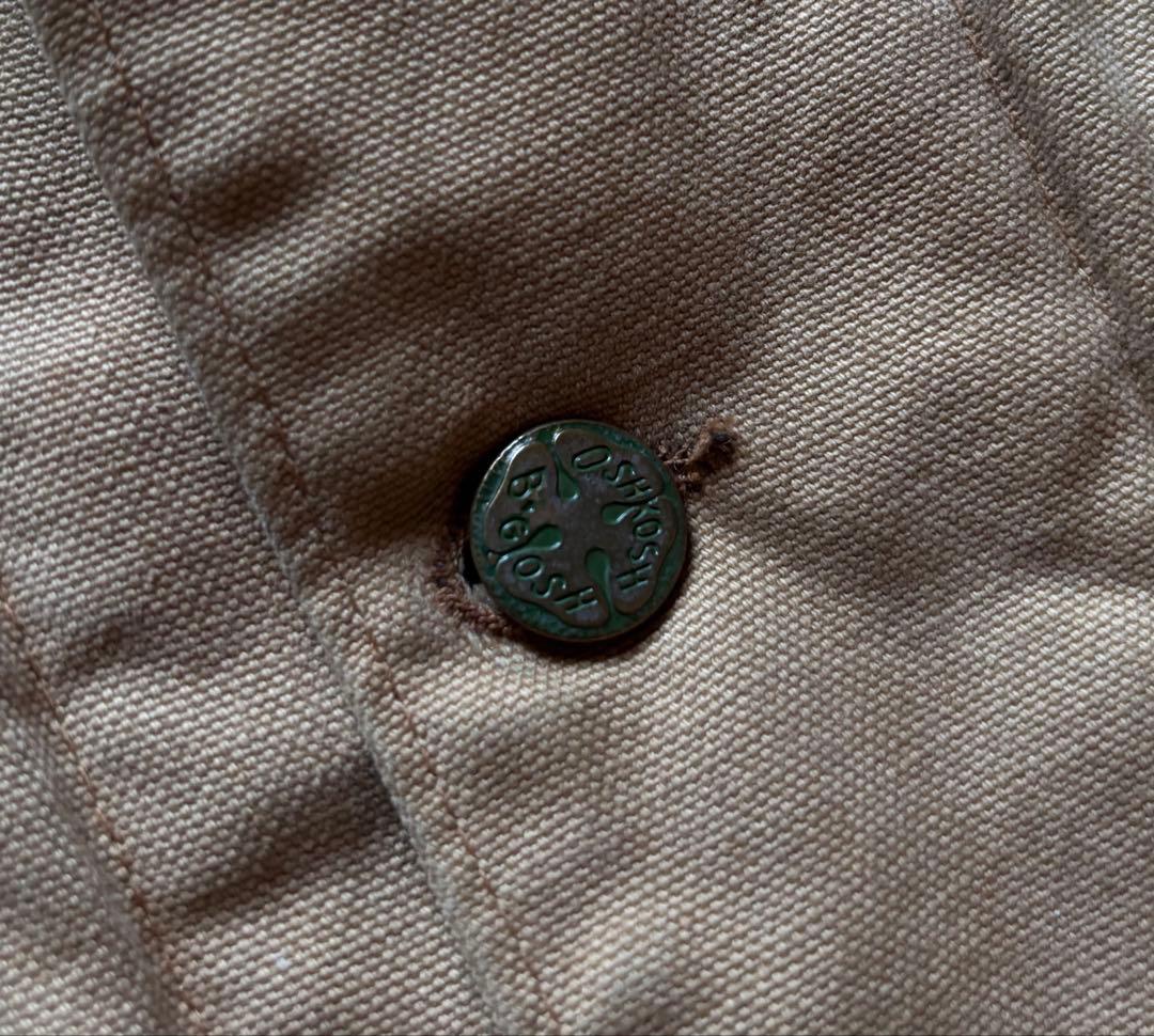 【雰囲気抜群】70s OSH KOSH USA製 ダック カバーオール フェード