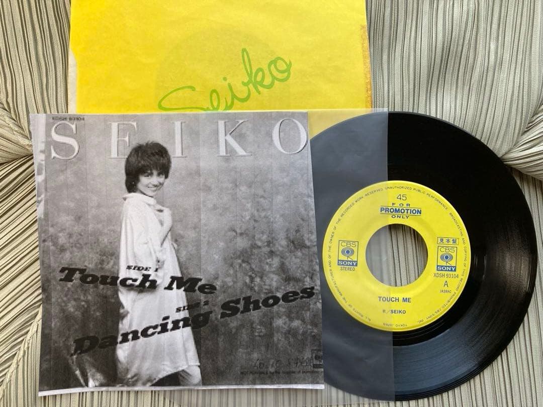 SEIKO「 Touch Me/Dancing Shoes」正規プロモ盤
