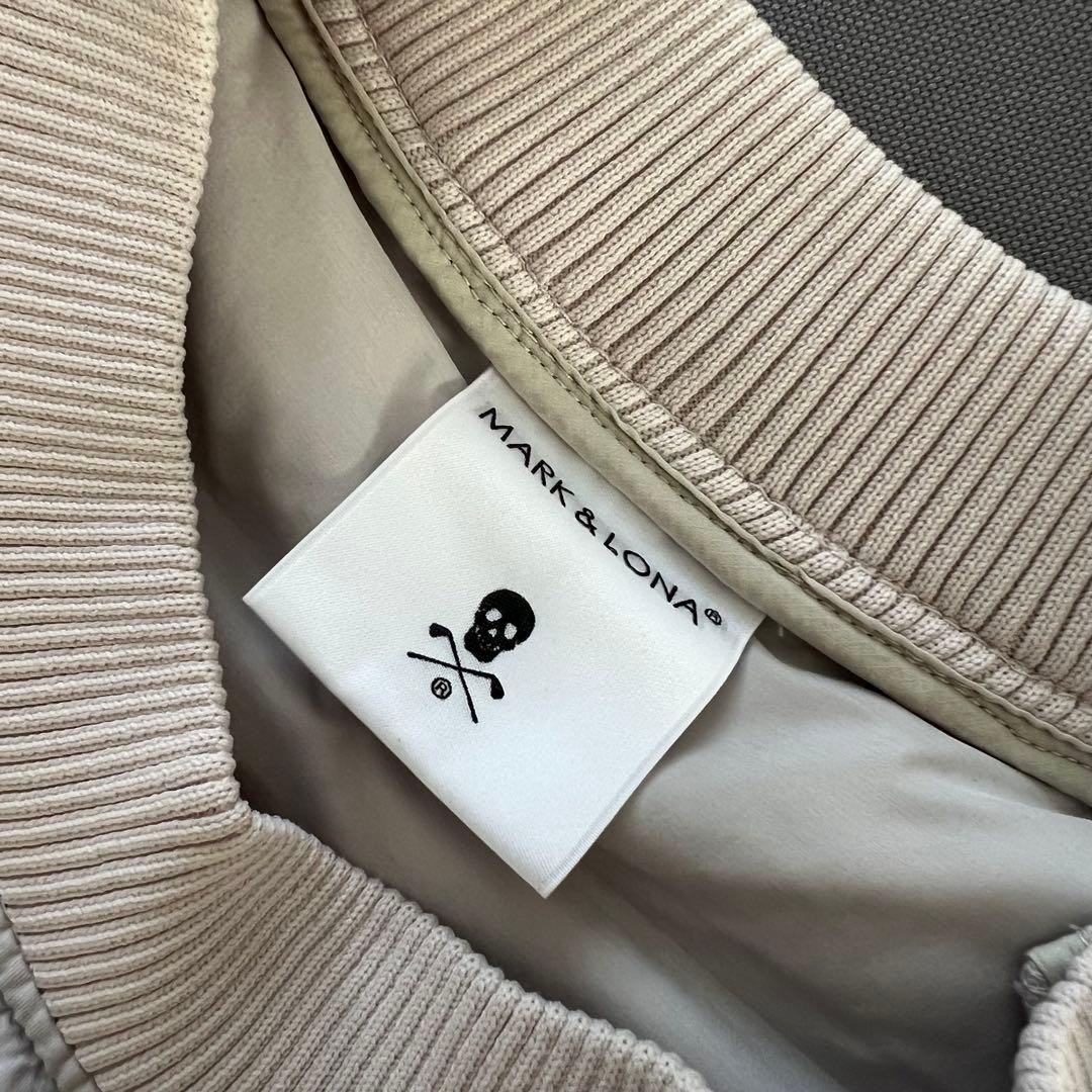 【新品】MARK&LONA マークアンドロナ　ダウンジャケット　プルオーバー　白