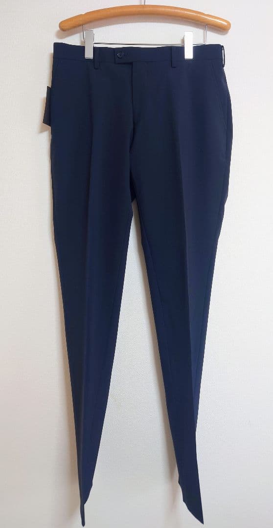 【新品、未使用】COMME CA MEN ネイビー ビジネススーツ