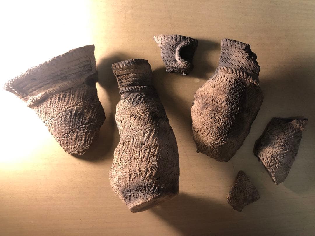 「縄文土器の欠片 No.535」です。