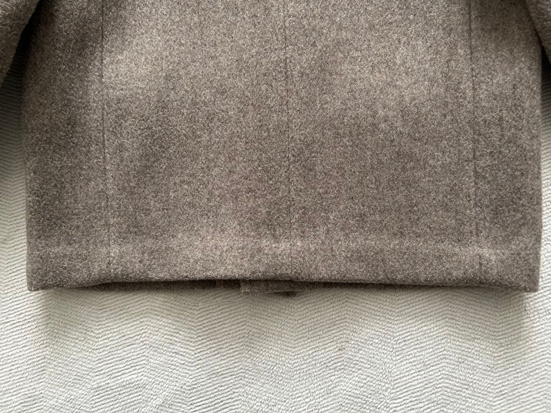 ⭐︎やま⭐︎【DANTON ノーカラージャケット 36 ブラウン】