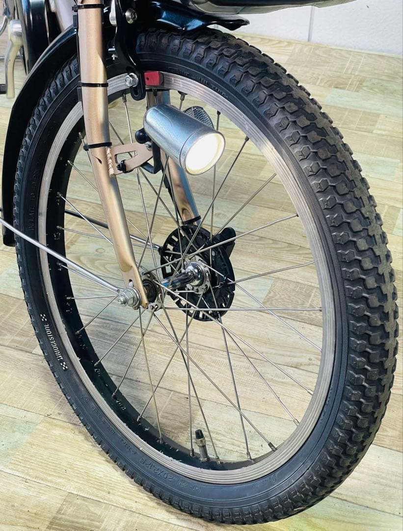 ★2653ブリヂストン8.9アンペア 20インチ子供乗せ電動アシスト自転車