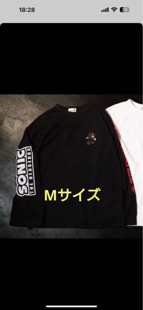 M Timberland Sonic シャドウ・ザ・ヘッジホッグ Tシャツ