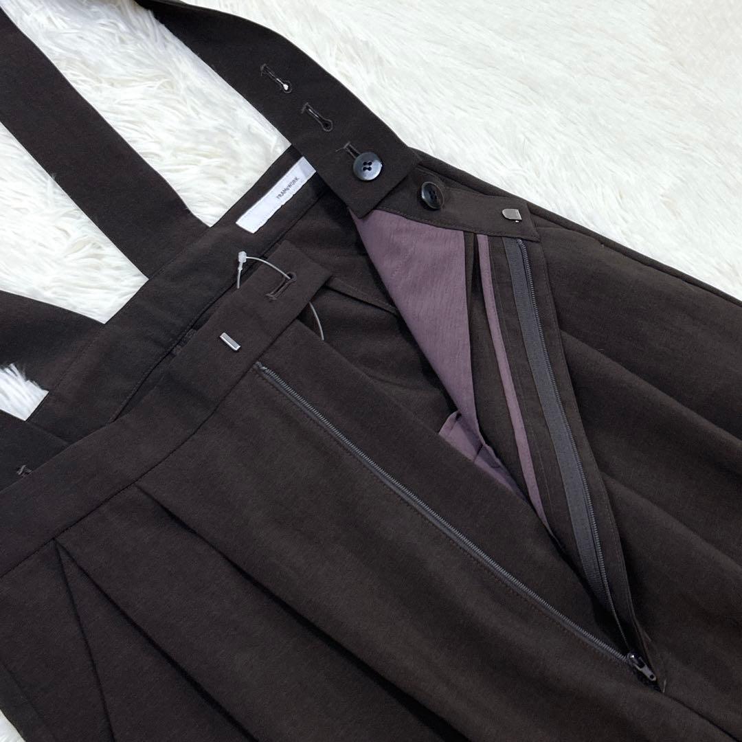 新品未使用25ss⭐️FRAMeWORK 撥水強撚PEサスペンダーパンツ　現行