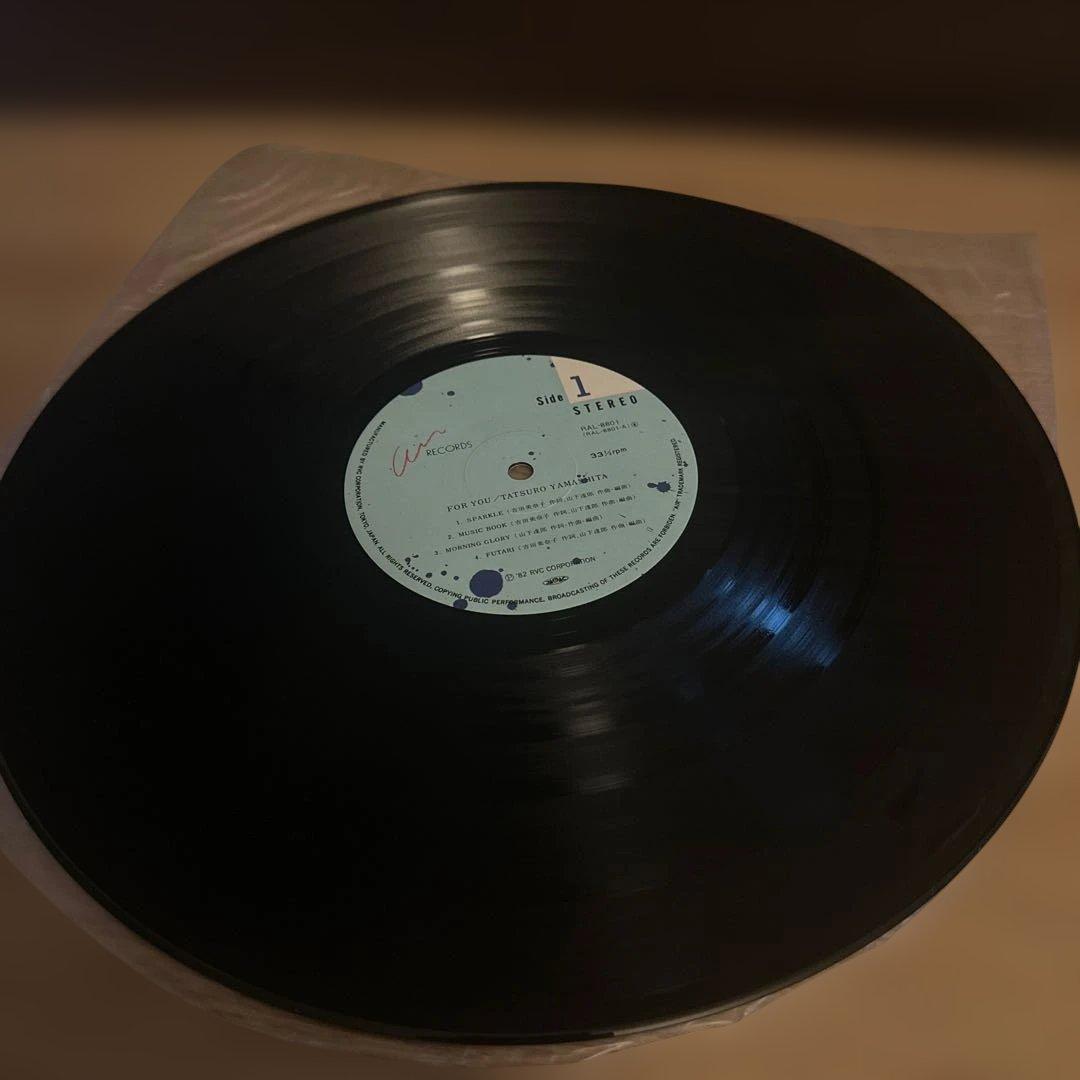 山下達郎 FOR YOU LP RAL-8801