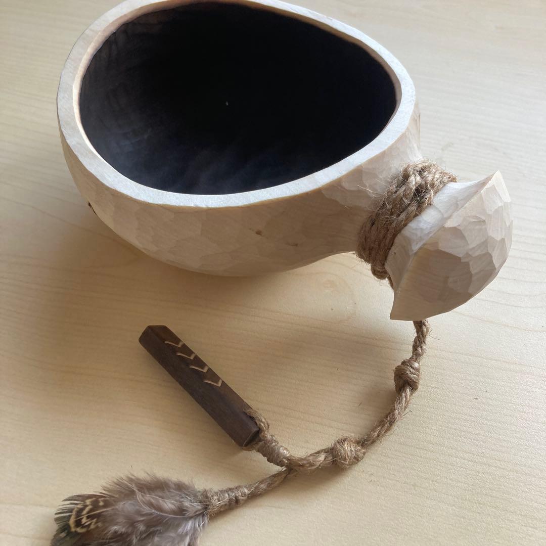 特注品【新品】ソウルオブシベリア　ボウルタイプ　大容量　ククサ　No.9011