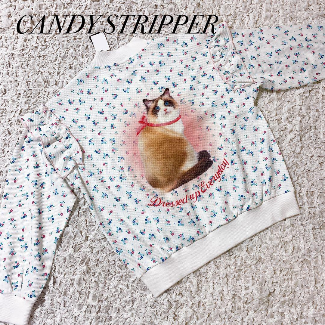 新品☆キャンディストリッパー ジッパー ブルゾン CANDY STRIPPER