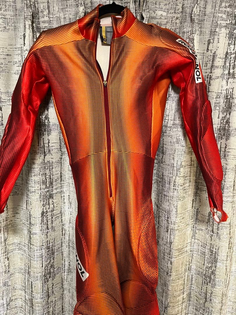 ROSSIGNOL スキーウェア オレンジレッド