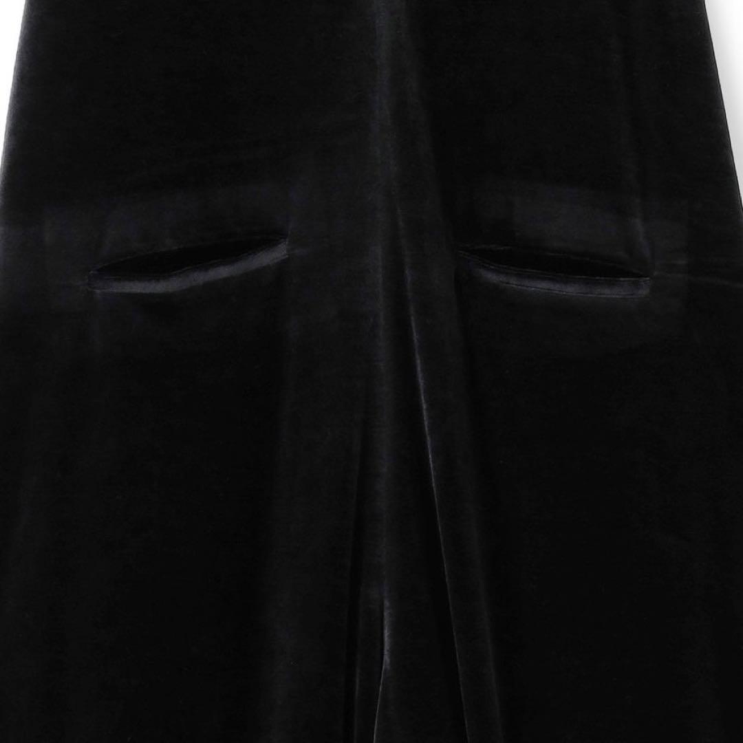 SACRA サクラ トリアセテートベロア サロペット オールインワン